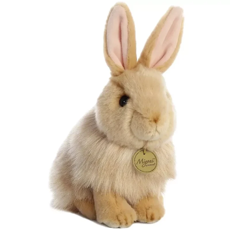 Іграшка м'яконабівна Кролик ангорський, бежевий 23 cm (cм)