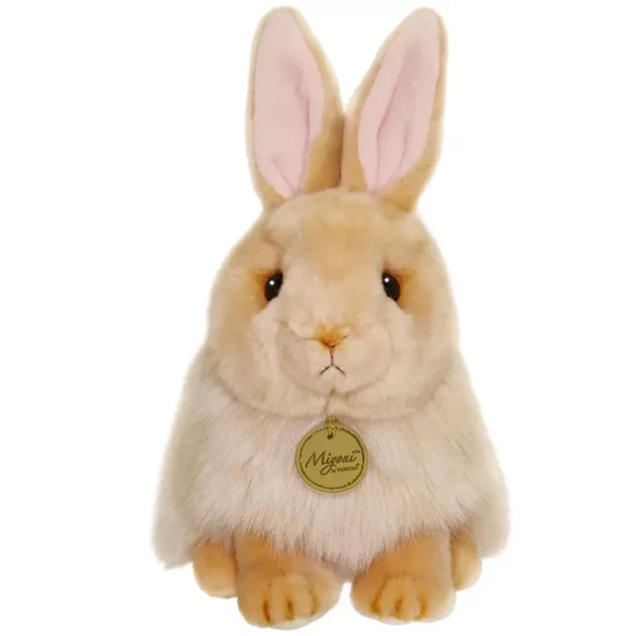 Іграшка м'яконабівна Кролик ангорський, бежевий 23 cm (cм) - Зображення 4