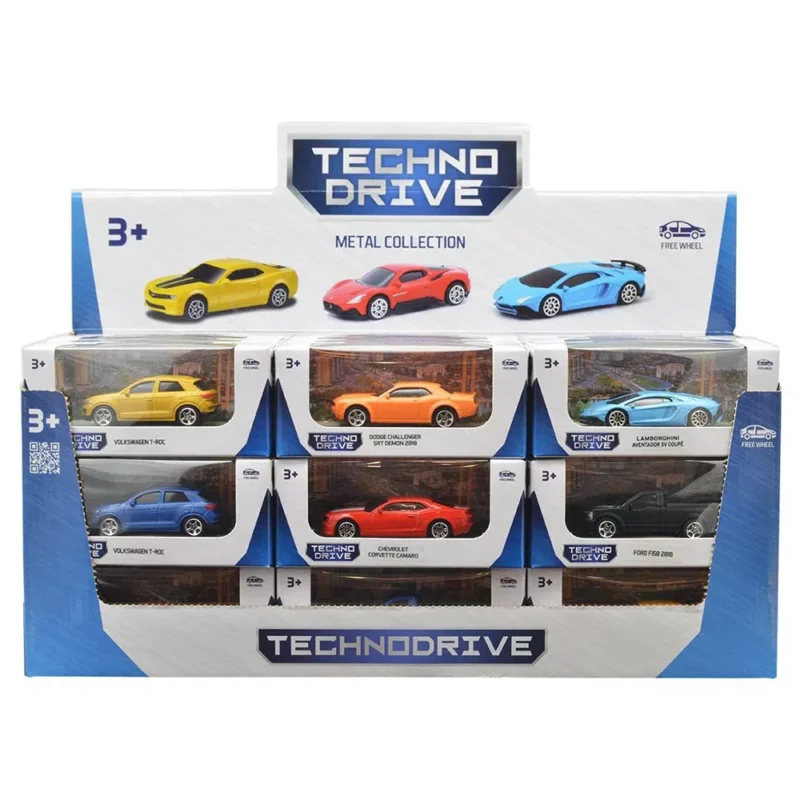 Автомодели - МИНИ-МОДЕЛИ В ДИСПЛЕЕ (ассорти, ассорт. B, 1:64)