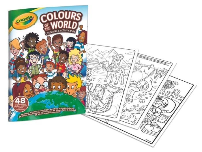 Colours of the World Розмальовка, 48 сторінок - Зображення 2