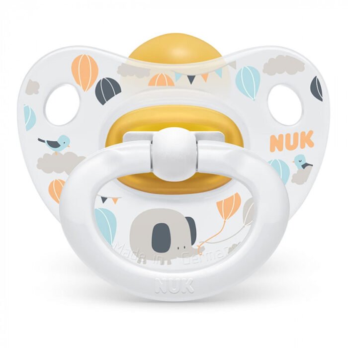 НУК HUK 10737836/4 Пустушка,лат.HAPPY KIDS,р.3,СЛОНЕНЯ - Зображення 1