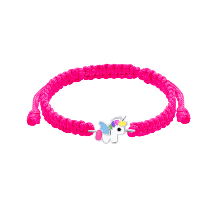 Браслет плетений Єдиноріг кольоровий - Зображення 1