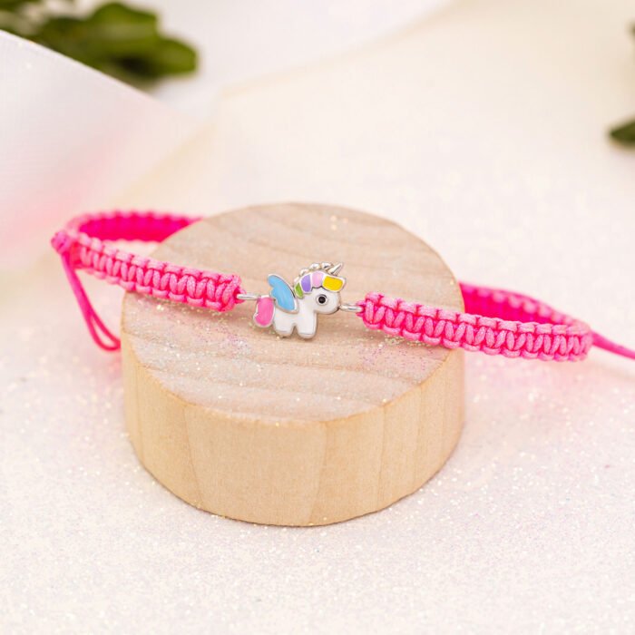 Браслет плетений Єдиноріг кольоровий - Зображення 4
