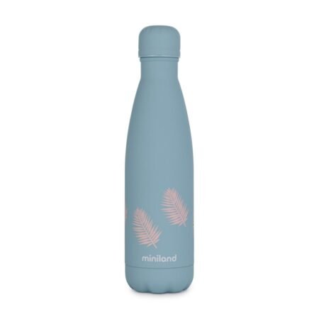 Термобутылочка BOTTLE PALMS 500ML, голубая