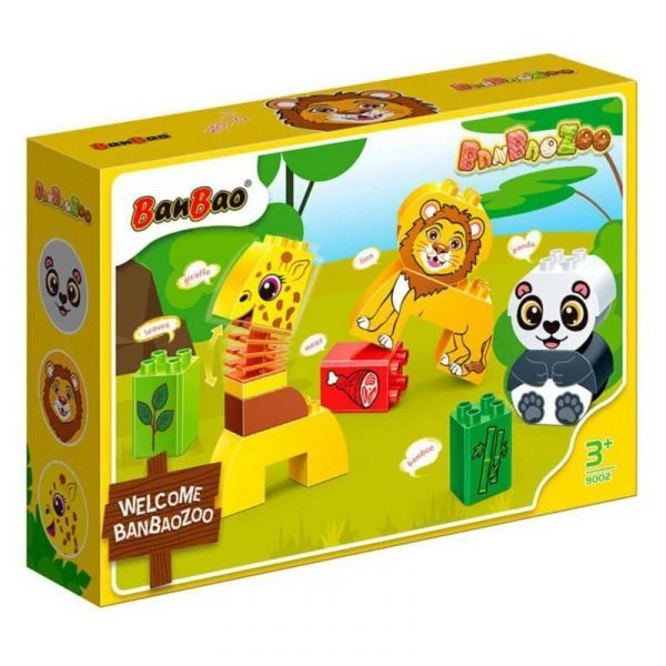 52233617738953 Конструктор *BanBaoZOO* (11 елм.) Сафарі / Banbao - Зображення 1