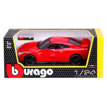 Автомодель - NISSAN GT-R (ассорти красный, белый металлик, 1:24)