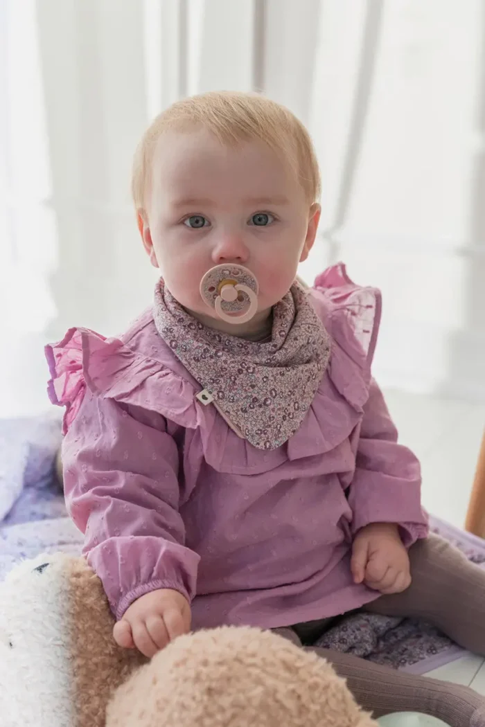 Слинявчик 940411244 BIBS x Liberty Bandana Bib Eloise Blush - Зображення 2
