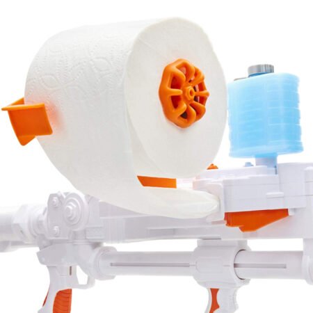 Іграшка бластер арт. 150301, з туалет. папір, у коробці 35,5*61*11 см - Зображення 4