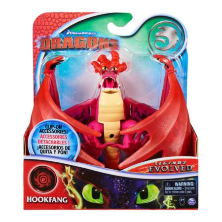 Як приборкати дракона 3: оновлена колекційна фігурка дракона Кривоклика з механічною функцією (18 см)