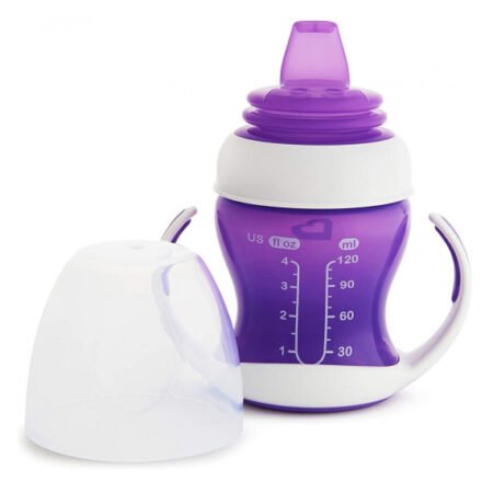 Чашка непроливна *Gentle Transition Trainer Cup*, 118мл кол. фіолетовий