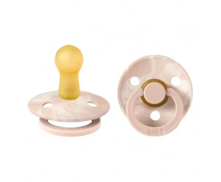 Соска пустушка 205286 BIBS Colour Tie Dye Latex Size 2 Blush Ivory