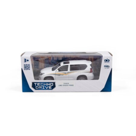 Автомодель - TOYOTA LAND CRUISER (белый)