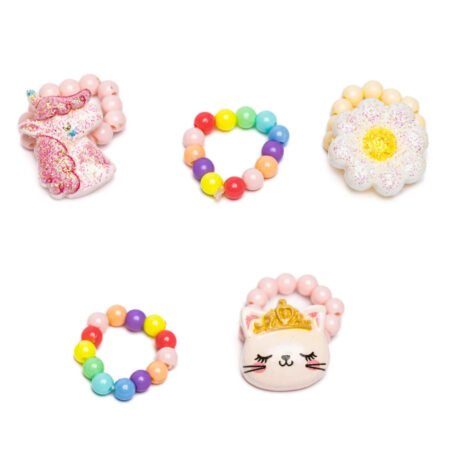 Great Pretenders Набір каблучок Flower Kitty Unicorn (Флауер Кітті Юнікорн), 84522 - Зображення 2