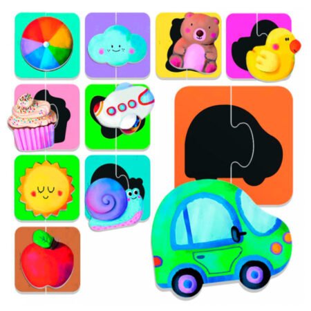 HEADU Розвиваючий пазл *Маленькі силуети*, MU54969 - Зображення 2