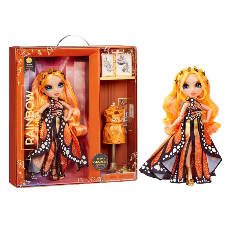 Лялька Rainbow High Fantastic Fashion Doll- ORANGE