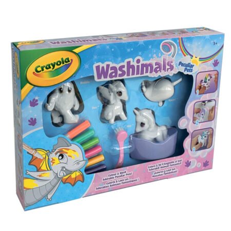 Washimals Набір для творчості Казкові тварини з ванною