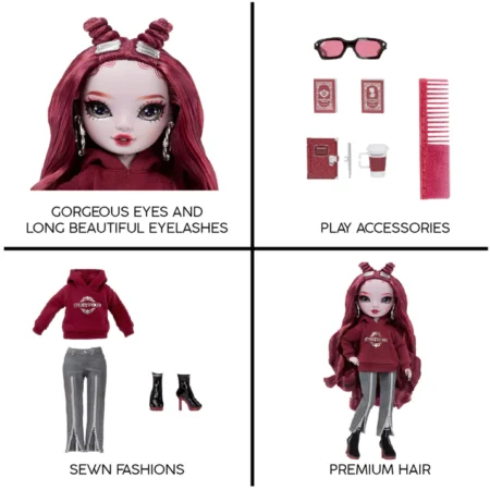 Лялька Shadow High F23 Fashion Doll- Maroon - Зображення 5