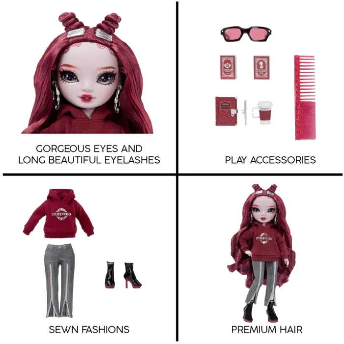 Лялька Shadow High F23 Fashion Doll- Maroon - Зображення 5