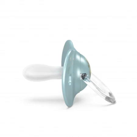 Пустушка фізіологічна, 6-18 місяців, *Gold Edition*/блакитна (8426420080057) - Зображення 2