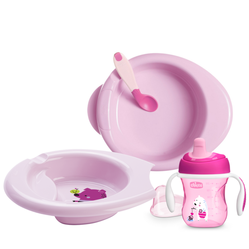 Подарунковий набір посуду *Meal Set*, від 6м+ (дівчинка)