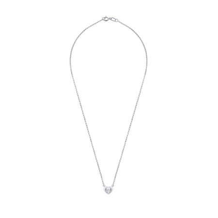 Кольє Серце з танцюючим каменем - Зображення 2