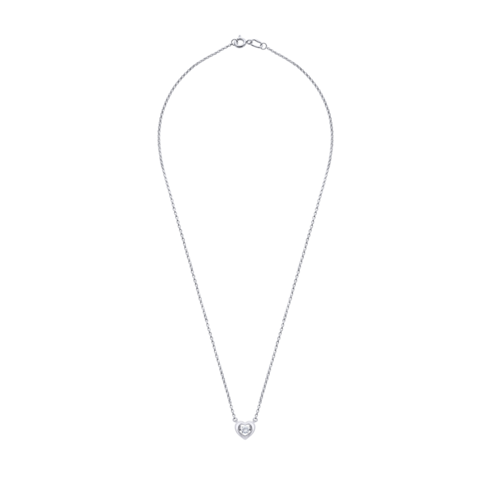 Кольє Серце з танцюючим каменем - Зображення 2