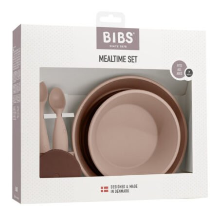 Набір посуду (миски, ложки, чашка) 7500106 BIBS Complete Dinner Set Blush