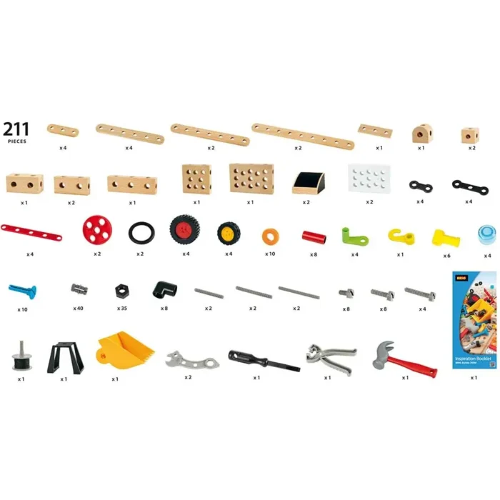 Конструктор BRIO Builder 211 ел. (34588) - Зображення 3