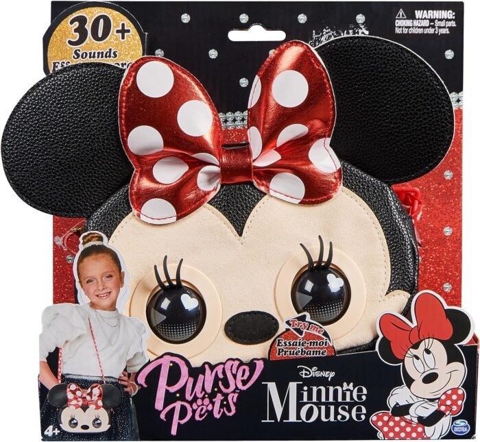91hm68QU0_L._AC_SL1500_ Purse Pets X Disney - інтерактивна сумочка Minnie - Зображення 1