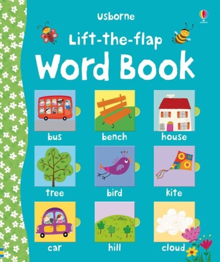 Книга видавництва Usborne Lift-the-flap word book