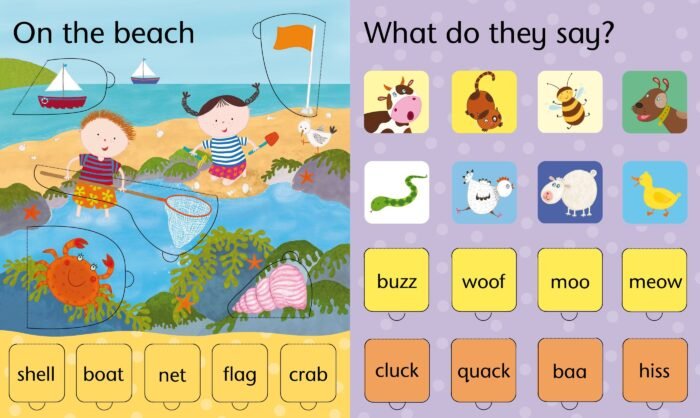 Книга видавництва Usborne Lift-the-flap word book - Зображення 4