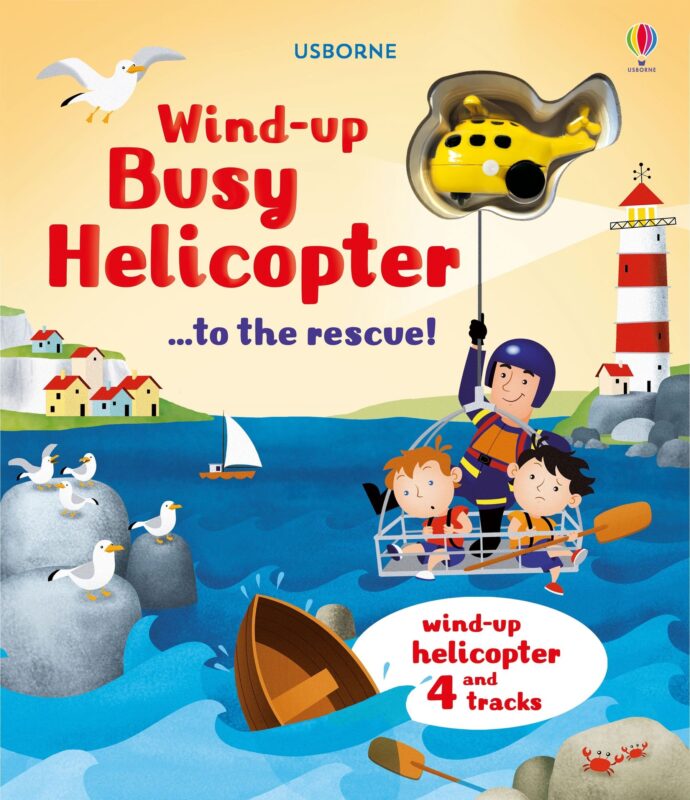 Книга видавництва Usborne Wind-up: Busy Helicopter