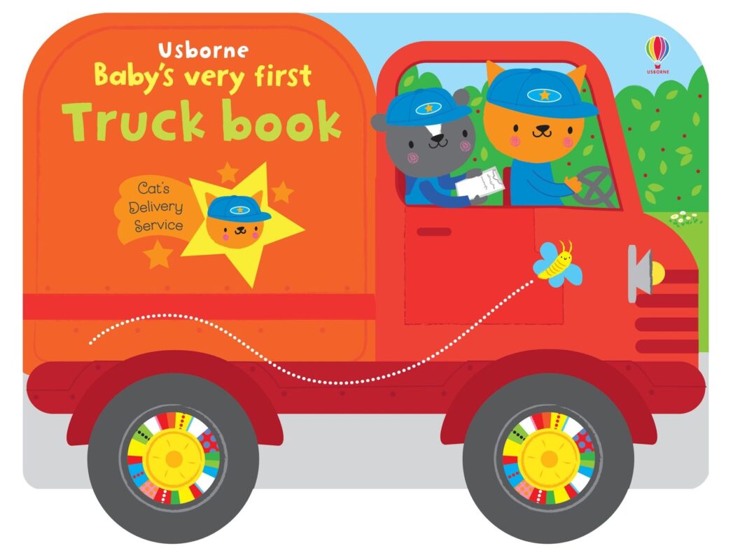 Книга видавництва Usborne Baby's very first truck book