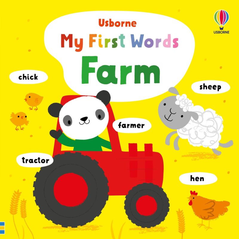Книга видавництва Usborne My First Word Book On The Farm