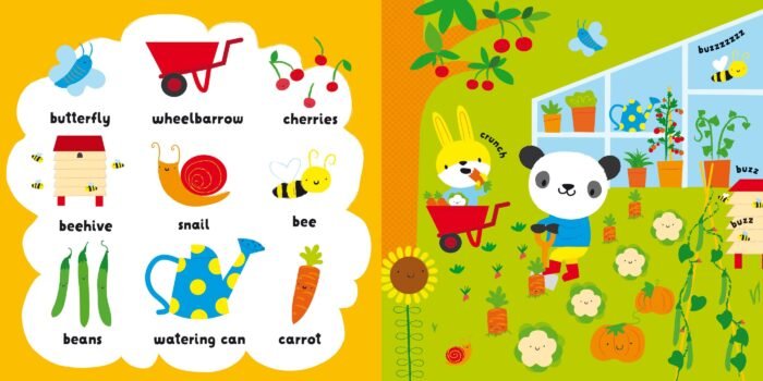 Книга видавництва Usborne My First Word Book On The Farm - Зображення 3