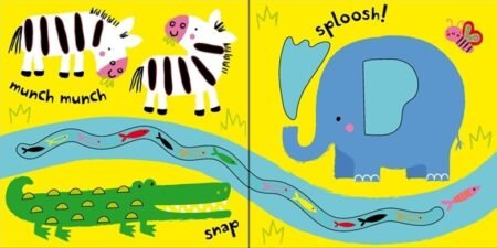 Книга видавництва Usborne Baby's Very First touchy-feely Animals Playbook - Зображення 3