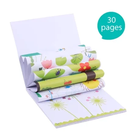 Альбом для творчості пальчиковими фарбами Tookyland Кольоровий світ - Зображення 3