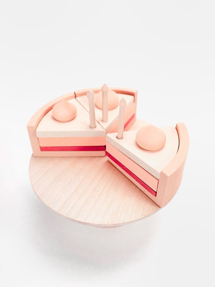 ТОРТ НА ПІДСТАВЦІ / РОЖЕВИЙ - Зображення 5