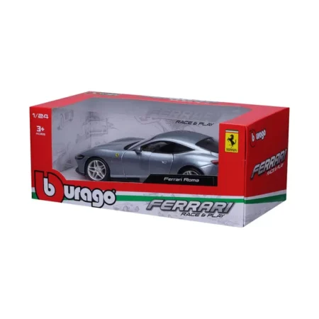 Автомодель - Ferrari Roma  (ассорти серый металлик, красный металлик, 1:24) - Зображення 8
