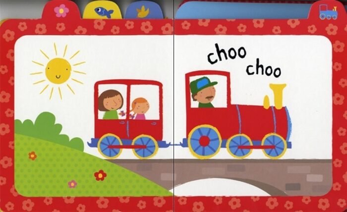 Книга видавництва Usborne Baby's very first noisy book: Things that go - Зображення 2