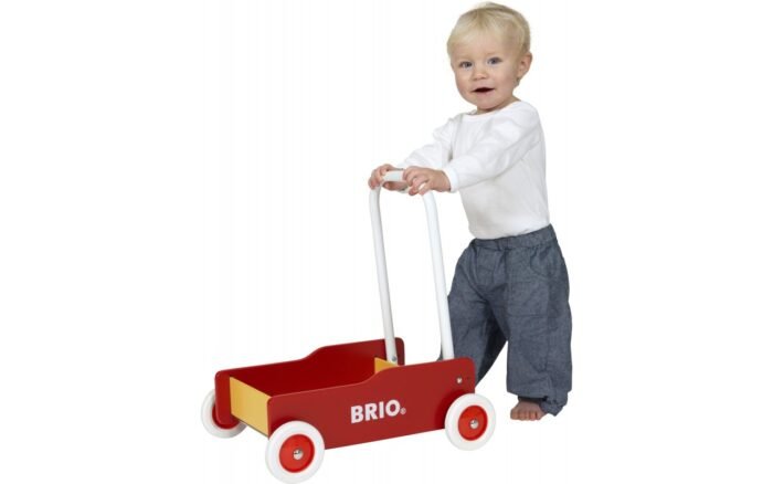 Каталка для малюків BRIO червона з жовтим (31350) - Зображення 2