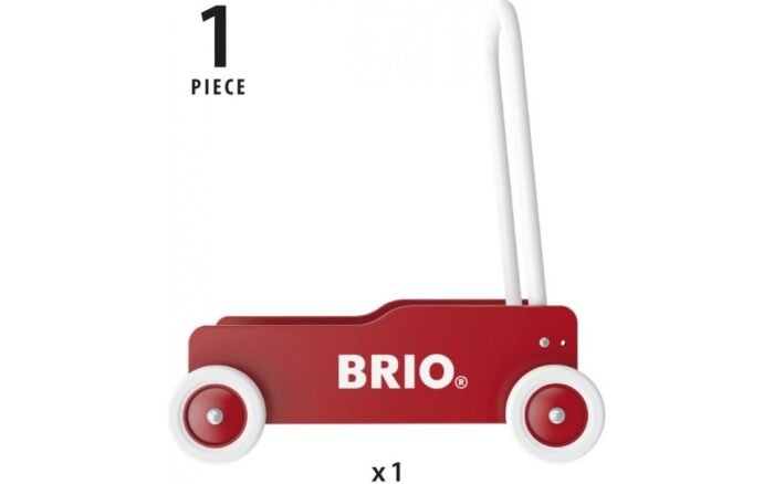 Каталка для малюків BRIO червона з жовтим (31350) - Зображення 4