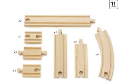 Базовий набір розширень для залізниці BRIO 11 ел. (33401) - Зображення 2