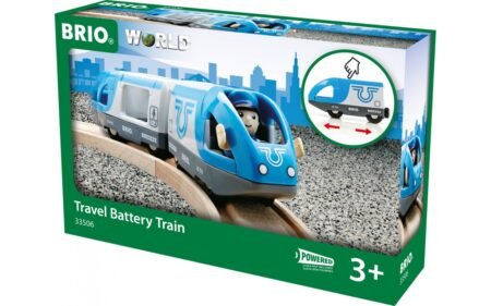 Пасажирський поїзд BRIO на батарейках (33506)