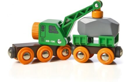 Вагон BRIO з магнітним підйомним краном (33698) - Зображення 3