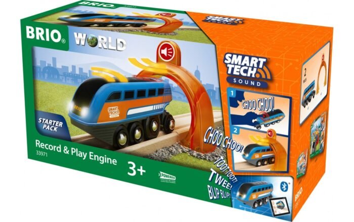 Локомотив BRIO Smart Tech зі звукозаписом (33971) - Зображення 1