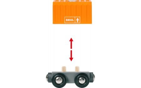 Вантажний поїзд BRIO з трьома вагонами (33982) - Зображення 3