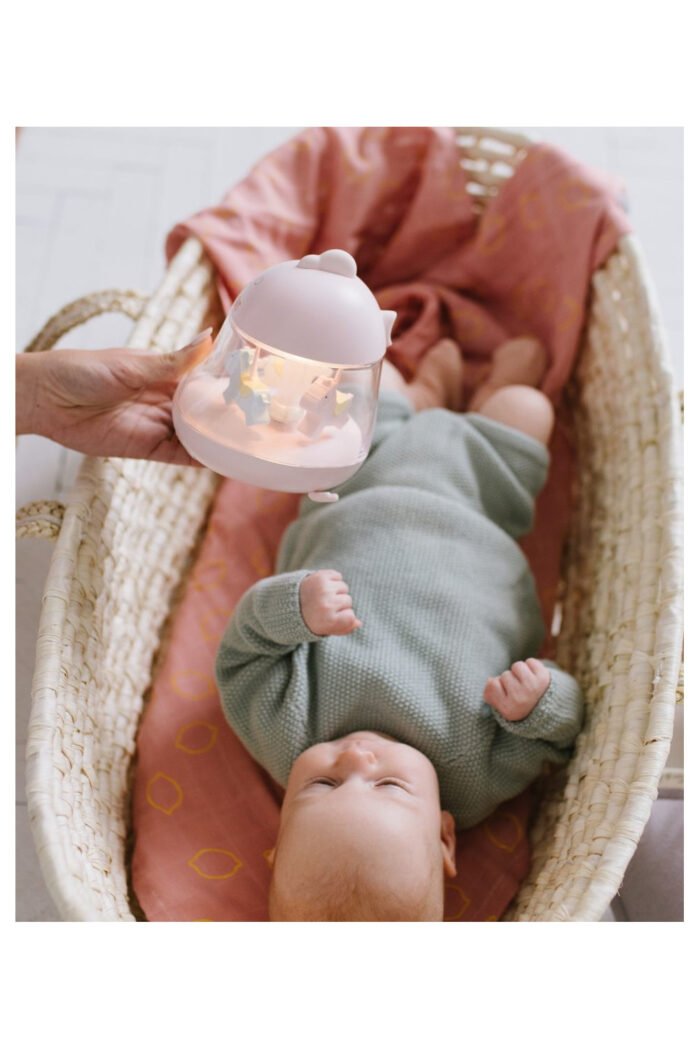 Лампа *Ципа* з музичною скринькою та світлом (рожева) - Зображення 4