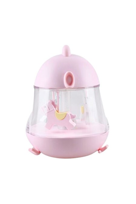 Лампа *Ципа* з музичною скринькою та світлом (рожева)