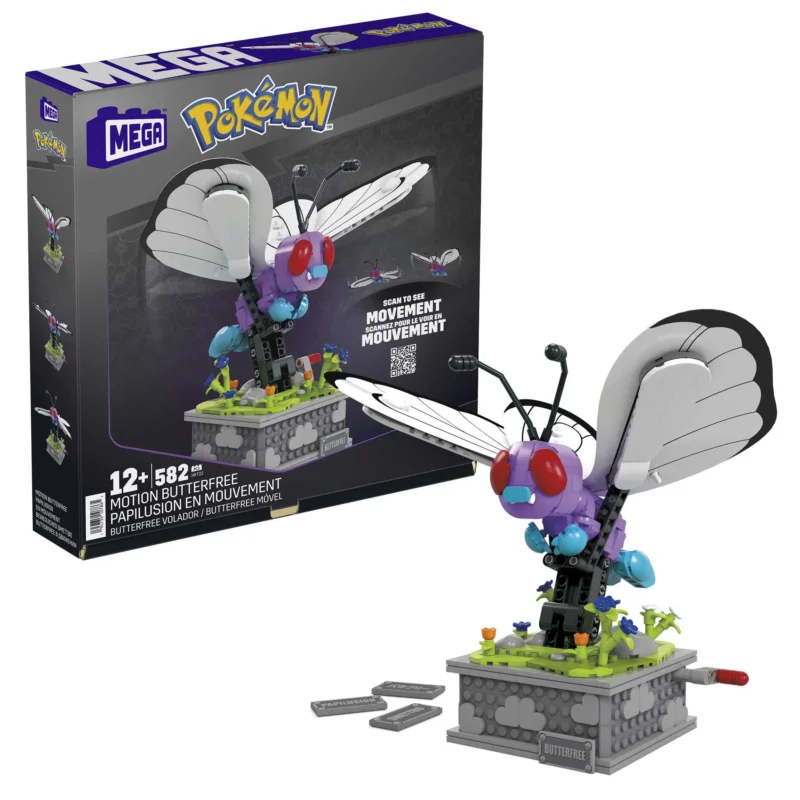 Колекційний покемон MEGA Motion Butterfree